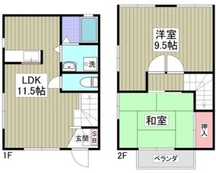 コートハウスグレの物件間取画像